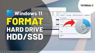 Windows 11: Format hard drive (SSD or HDD) &ndash; FULL GUIDE