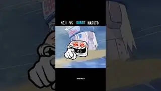 Neji Vs Robot Naruto ☠️☠️ #neji #kakashi #naruto #anime #shorts