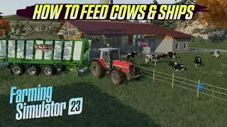 Ultimate Guide: Feeding Grass to Cows & Ship Farming Simulator 23 Mobile | Step-by-Step Tutorial
