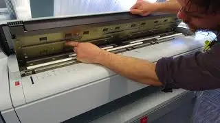 Очистка сканера Canon Oc&eacute; Plotwave (инструкция)