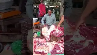 Chopping Beef for Sell 554 #viralshorts #foryou #freshbeef #freshmeat #shorts #beef