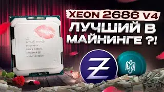 Майним на Xeon 2686v4 | 18 Ядерный Топ в Майнинге!