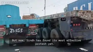 🚧 Sindh&rsquo;s Stand: Roadblock Protest Against Water Theft & Injustice 🚛
