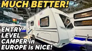 The average camper in Europe is better than the average in the U.S. | Fendt Apero 495 caravan
