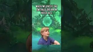 when we enter the emerald dream in Patch 10.2  in wow #worldofwarcraft #wow #warcraft