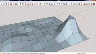 sketchup 8 - Sandbox Tools - Building Terrain From Scratch