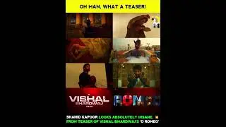 O Romeo Teaser Reaction &ndash; Dark, Wild & Intense 🔥 | Vishal Bhardwaj