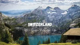 Switzerland 4K Scenic Views – Relaxing Nature Film with Calming Music | Ultra HD Drone Footage