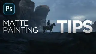 BEST TIPS for Matte Painting in Photoshop