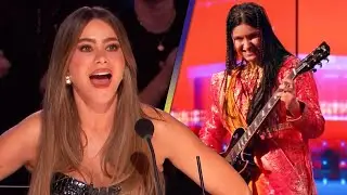 AGT Judges STUNNED by 10-Year-Old's Heavy Metal Performance