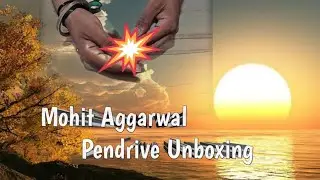Mohit Aggarwal || Pendrive Unboxing || CA Inter || Genexus