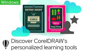 Discover CorelDRAW's personalized learning tools Windows