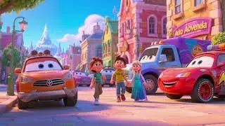 Arendelle Auto Adventures 2 ❄️🚗✨ | Fun Winter Vehicle Kids Song