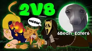 Survivors stress 'Meowt' in 2v8 KILLER | Dead by Daylight