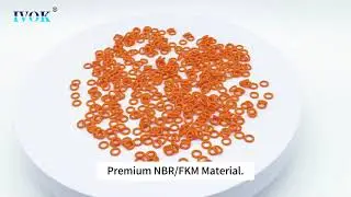 IVOK Rubber O-Rings | High-Durability NBR/FKM Sealing Rings