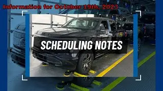 Ford Scheduling Information for 10/19/23 - Long McArthur Live
