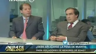 Debate y Diálogo: ¿Debe aplicarse la pena de muerte para los violadores de menores de edad?