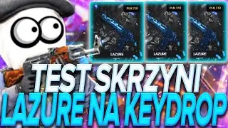 🤩TEST SKRZYNI LAZURE NA KEYDROP.COM🤩[CS:GO OPENING]