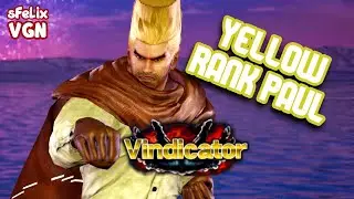 Tekken 7 Season 4 - Kazuya - Ranked Series - Yellow Rank Paul