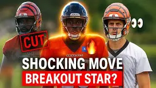 Bengals SHOCKING Cut & Breakout Star Emerging?! 🔥 Major Camp Update