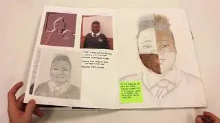 GCSE 2018 Fragments Sketchbook Example: GRADE 6