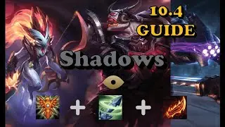 Teamfight Tactics || TFT || 10.4 SHADOW COMP GUIDE || Easy way to climb before the end of Set 2