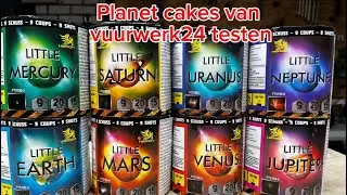Planet cakes from vuurwerk24 testing #fireworks #fireworks2024