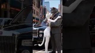 💔😿 Poor Cat Cheats on Male Cat | Sad Cat Animation Drama #shorts