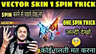 new faded wheel 1 spin trick | new vector skin 1 spin trick |faded wheel one spin trick|ff new event