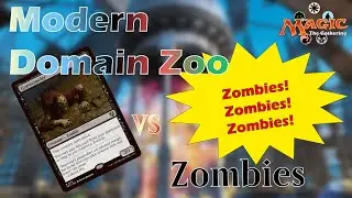 Domain Zoo vs Zombies!– Modern MTGO League Match #4 | Gameplay & Tips