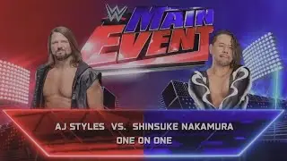 WWE 2026 | AJ style vs Shinsuke Nakamura Full Match. Jan 29 2026