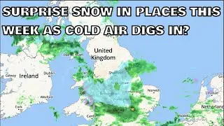 Surprise Snow in Places This Week as Cold Air Digs In? 3rd February 2026