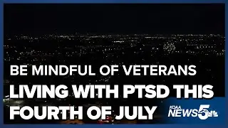 Reminder to be mindful of veterans living with PTSD this Fourth of July