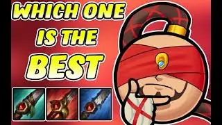 Lee Sin Guide: Which is the BEST JUNGLE ITEM???