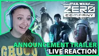 I'M INTRIGUED! | Star Wars Zero Company Announcement Trailer | LIVE REACTION!