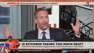 First Take 9/24/19 - Freddie Kitchens takes ownership of struggles for Browns