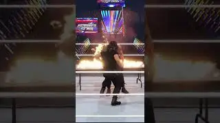 WWE 2K24 ОМГ МОМЕНТ #wwe #wwegamers #wwewrestler #wwe2k24 #romanreigns #sethrollins #shorts