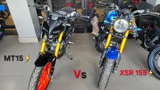 Yamaha XSR 155cc vs MT15 Full Comparison⚡️Kon BesT Hai???