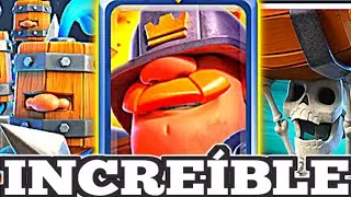 ESTE MAZO DE GRAN MINERO Y RECLUTAS ES INCREÍBLE CLASH ROYALE