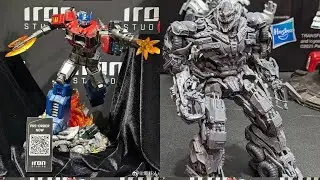 New Transformers by Iron Studios & Yolopark on display at Sdcc & Hong Kong