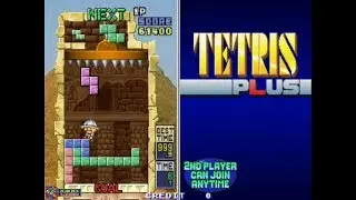 [First Try] Tetris Plus (1996, Arcade) - Puzzle Mode [1080p60]