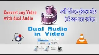 how can make any video with dual language in bangla