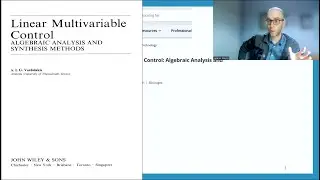 Linear Multivariable Control by I. Vardulakis, book discussion
