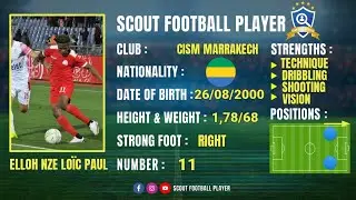 ELLOH NZE LO&Iuml;C PAUL 🔵 WINGER LEFT & RIGHT 🔵 CISM MARRAKECH 🔵 BEST OF 2022 HD
