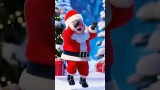 Santa performing #gangman style. @GoodNightStories-g7h