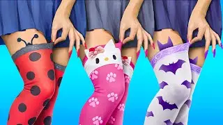 Z Kujonki-Wampirzycy, Biedronki i Hello Kitty w Piękności / Potr&oacute;jna Urodowa Metamorfoza