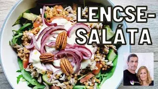 Lencsesaláta kétféleképpen - vegán, teljes értékű I veganblog.hu