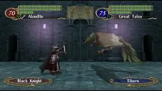 Tibarn versus the Black Knight
