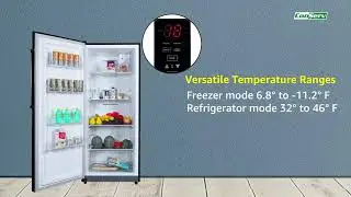 Conserv FR1400 SREV 14 cu.ft Convertible Freezer/Refrigerator &ndash; Garage Ready