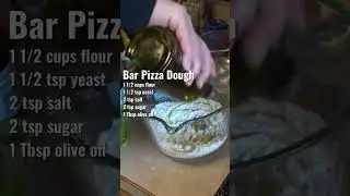 How to Make Bar Pizza #Shorts